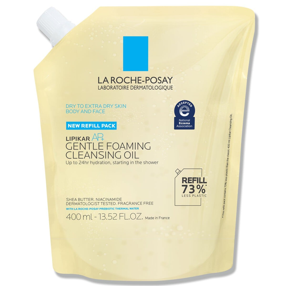Lipikar AP+ Gentle Foaming Cleansing Oil - 400ML REFILL
