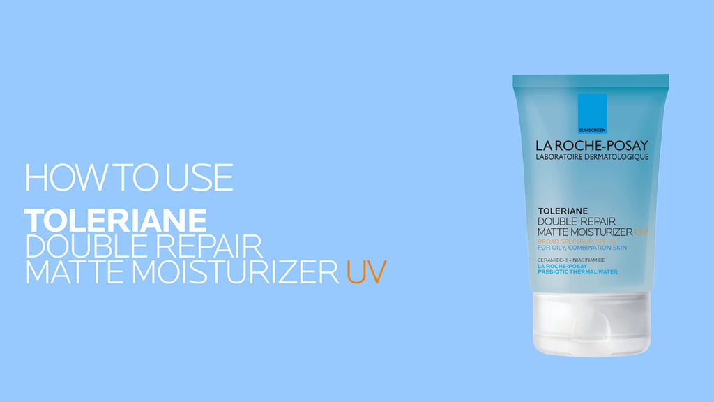 Toleriane Double Repair Matte Face Moisturizer SPF 30 for Oily Skin